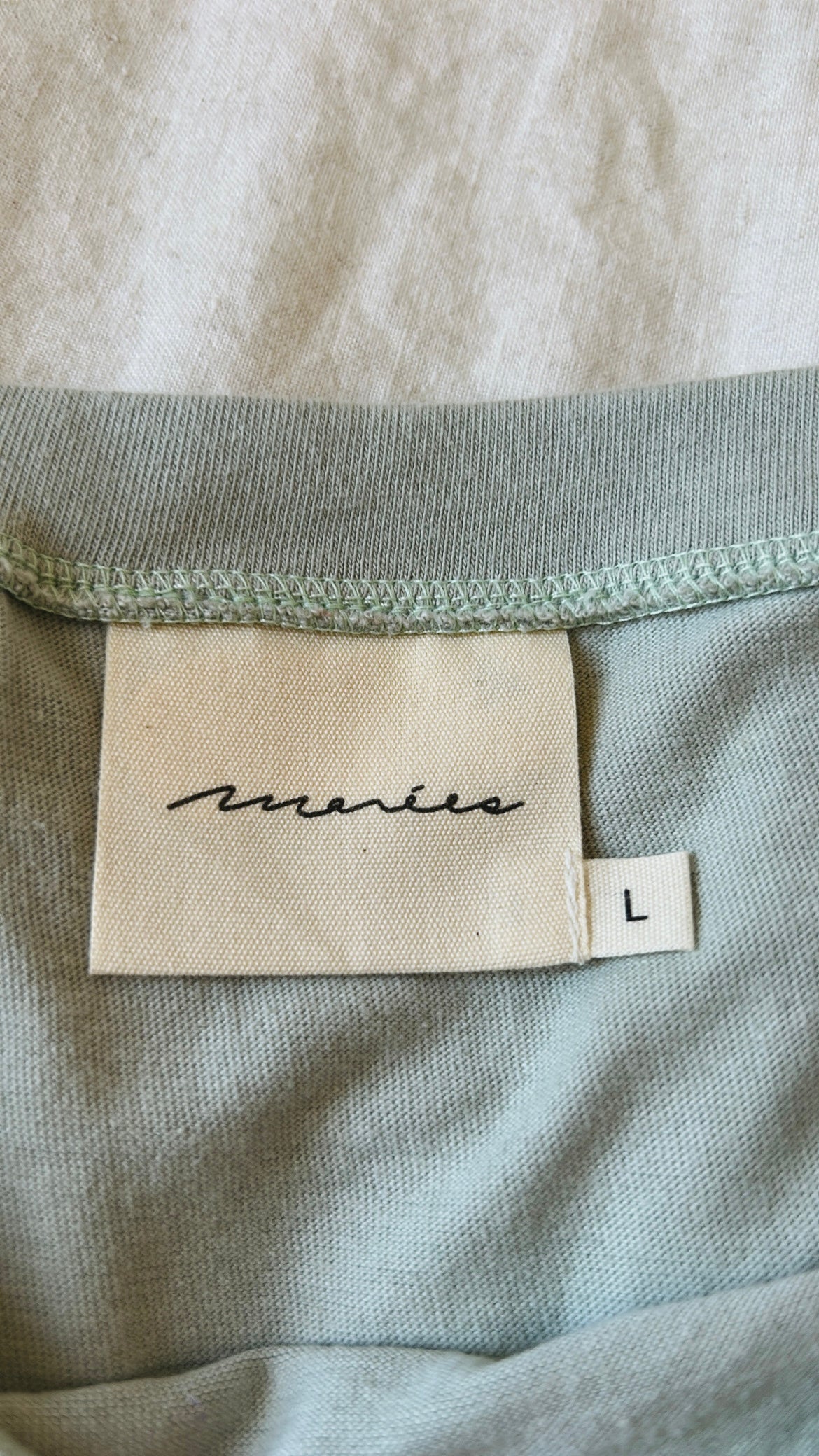 Tee-shirt BOX seaglass Imparfait