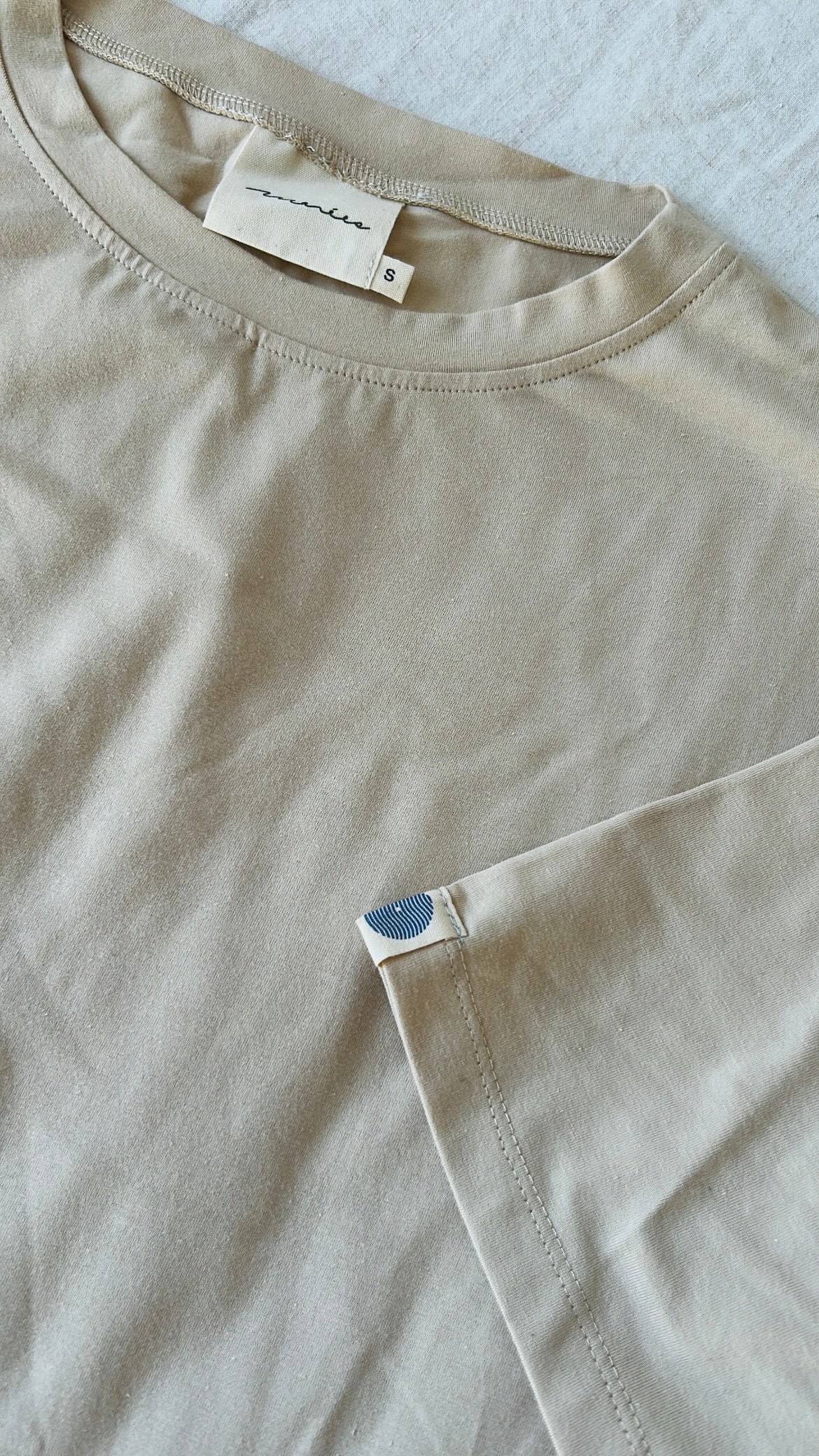 Tee-shirt BOX Beige-sable Imparfait